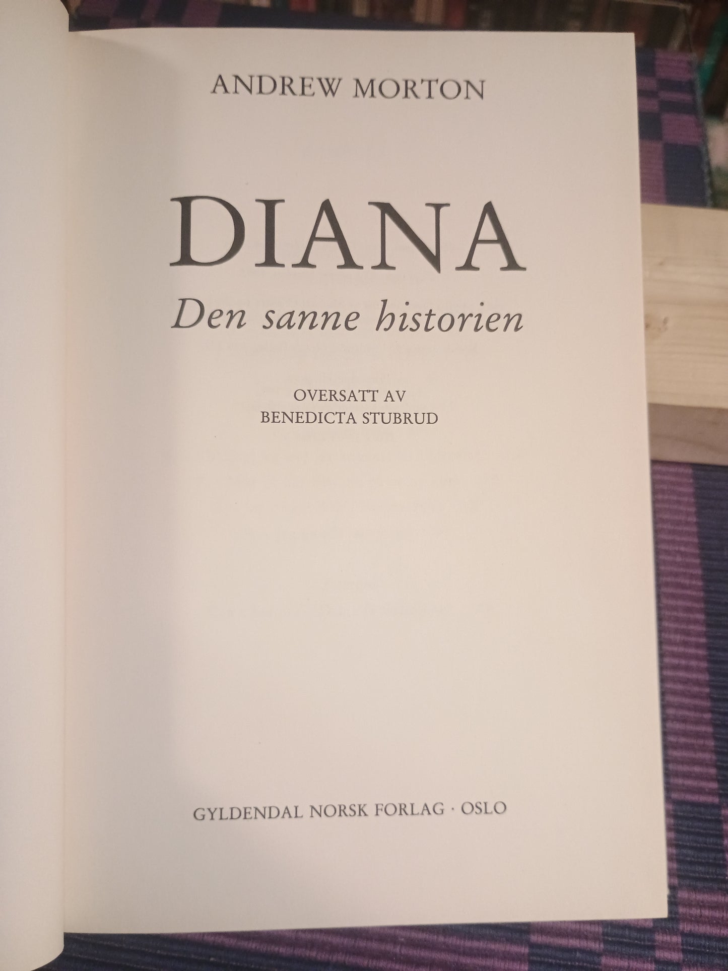 Diana : Den sanne historien, Andrew Morton