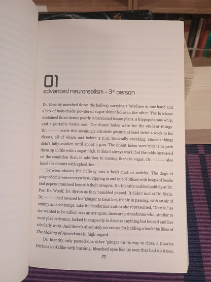 Dr. Identity, D. Harlan Wilson