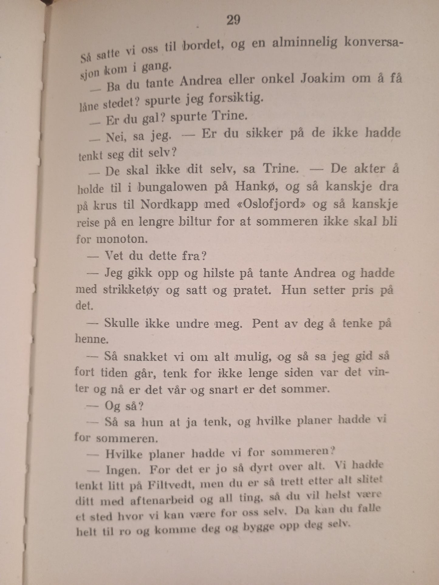 Trine, Hans Geelmuyden