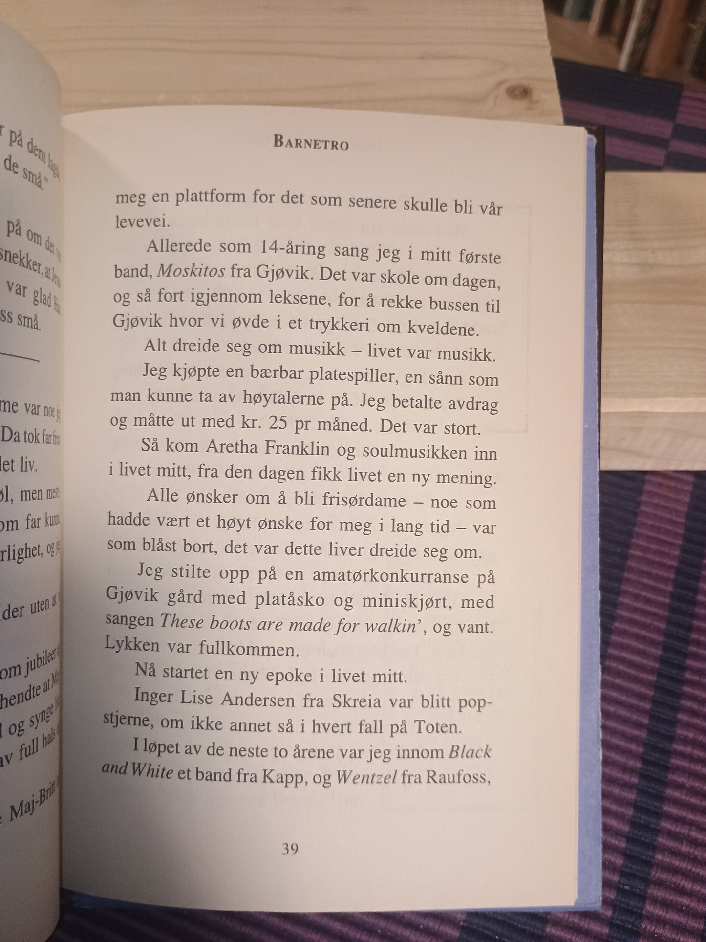 Barnetro, Inger Lise Rypdal