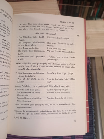 Förkortad tysk grammatikk, Hjort Lide