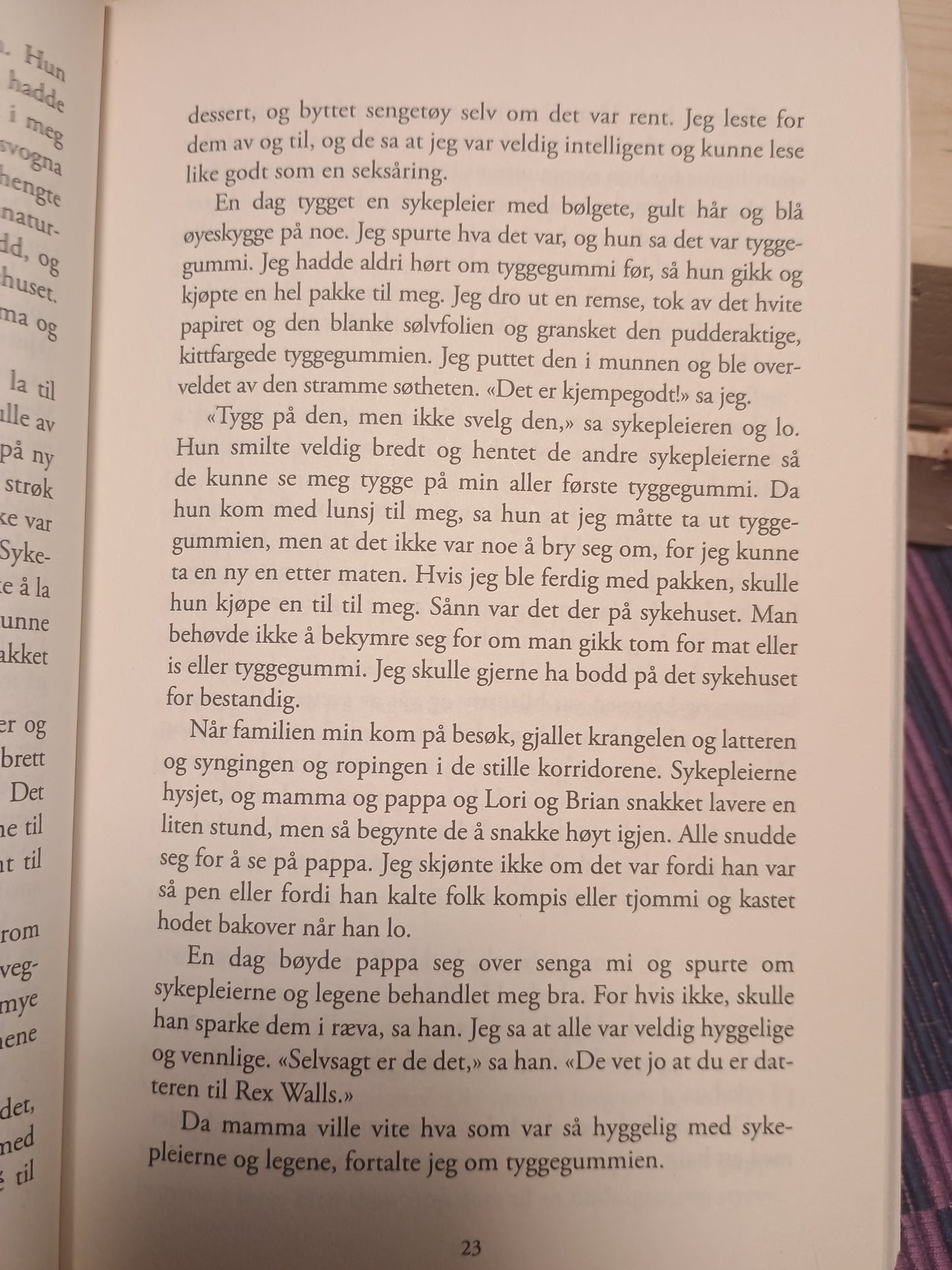Krystall slottet, Jeannette Walls