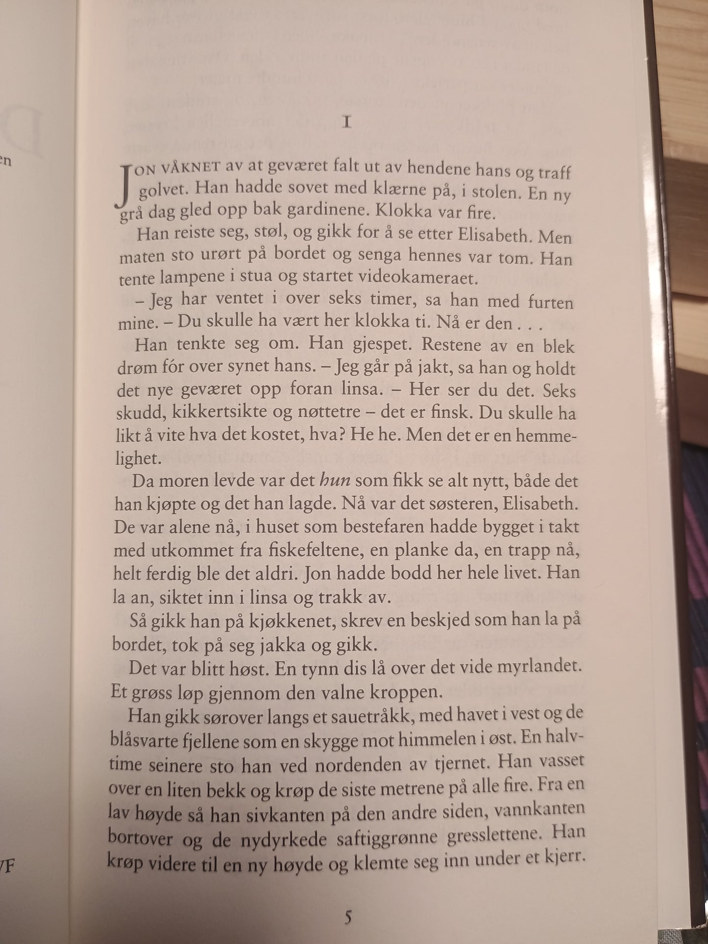 Det nye vannet, Roy Jacobsen
