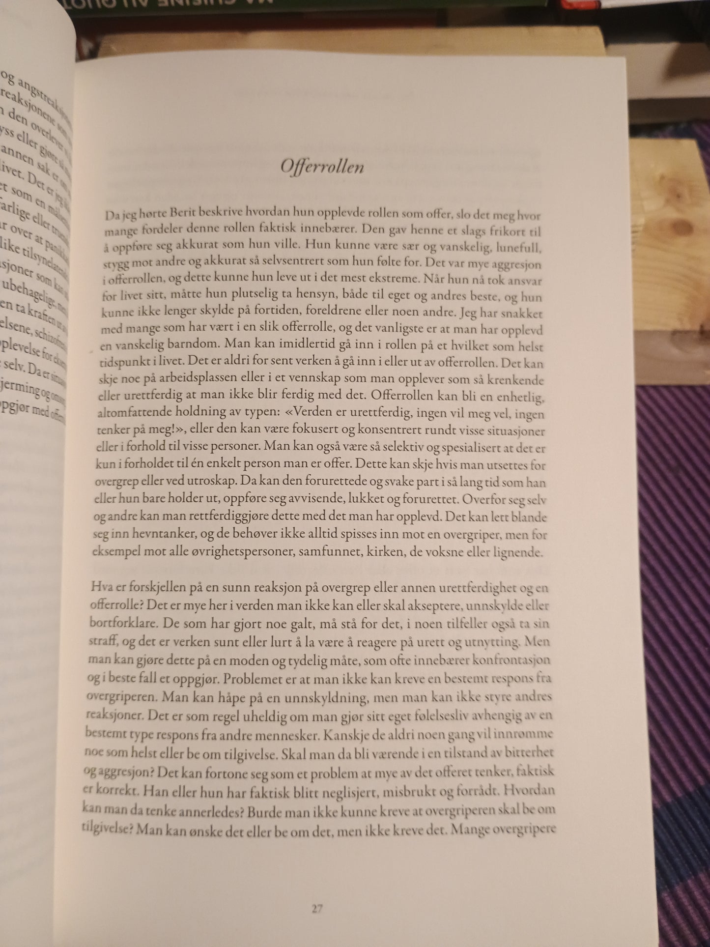 Det er ikke mer synd på deg enn andre!, Ingvard Wilhelmsen