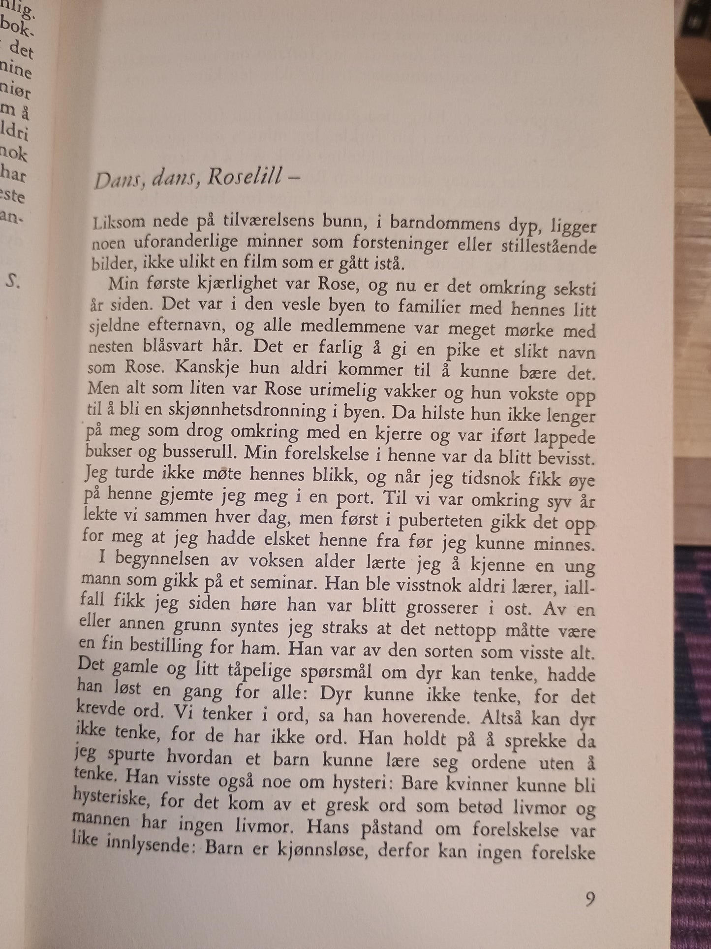 Dans, dans, Roselill -, Aksel Sandemose