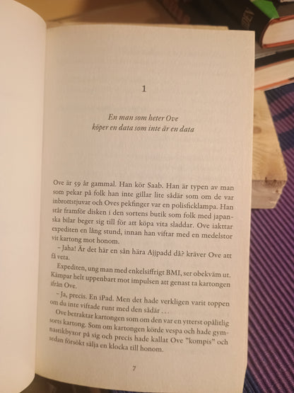 En man som heter Ove, Fredrik Backman
