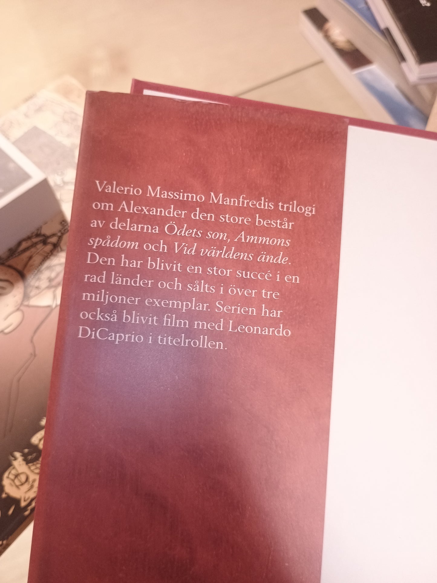 Alexander: Ammons spådom, Valerio Massimo Manfredi (svensk utgave)