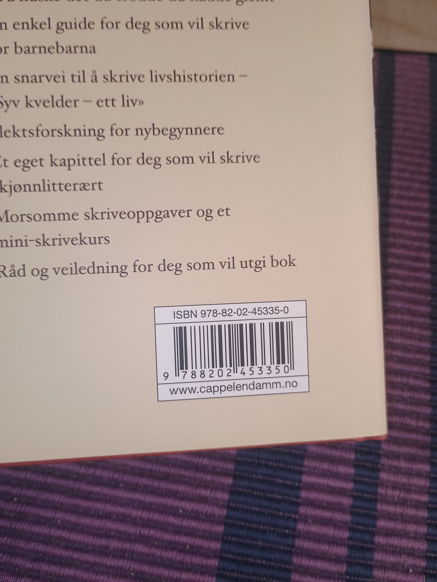 Skriv ditt liv, Kjersti Wold