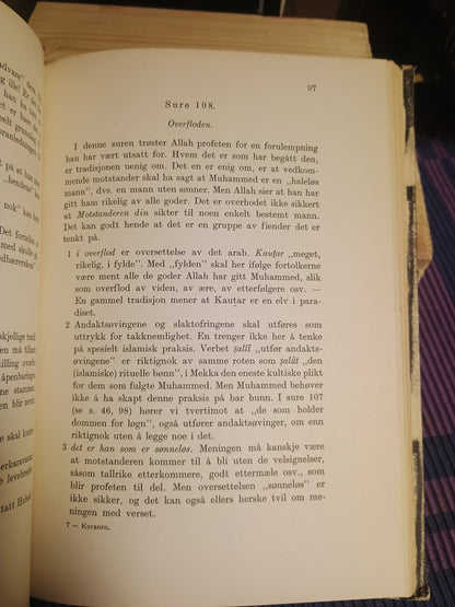 Koranen i utvalg, Wilhelm Schencke