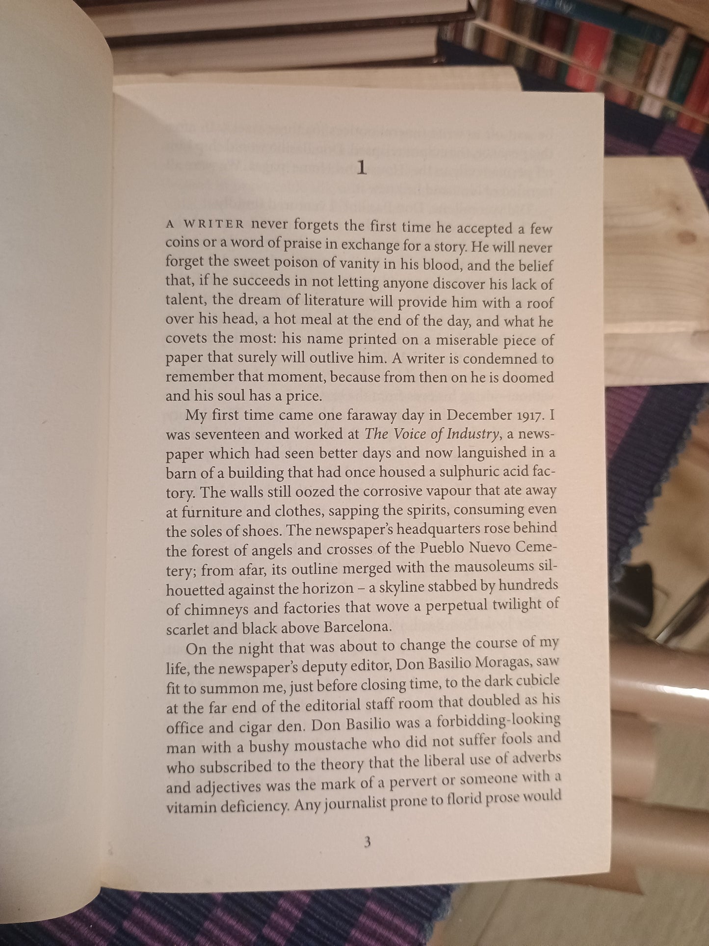 The Angel's Game, Carlos Ruiz Zafón