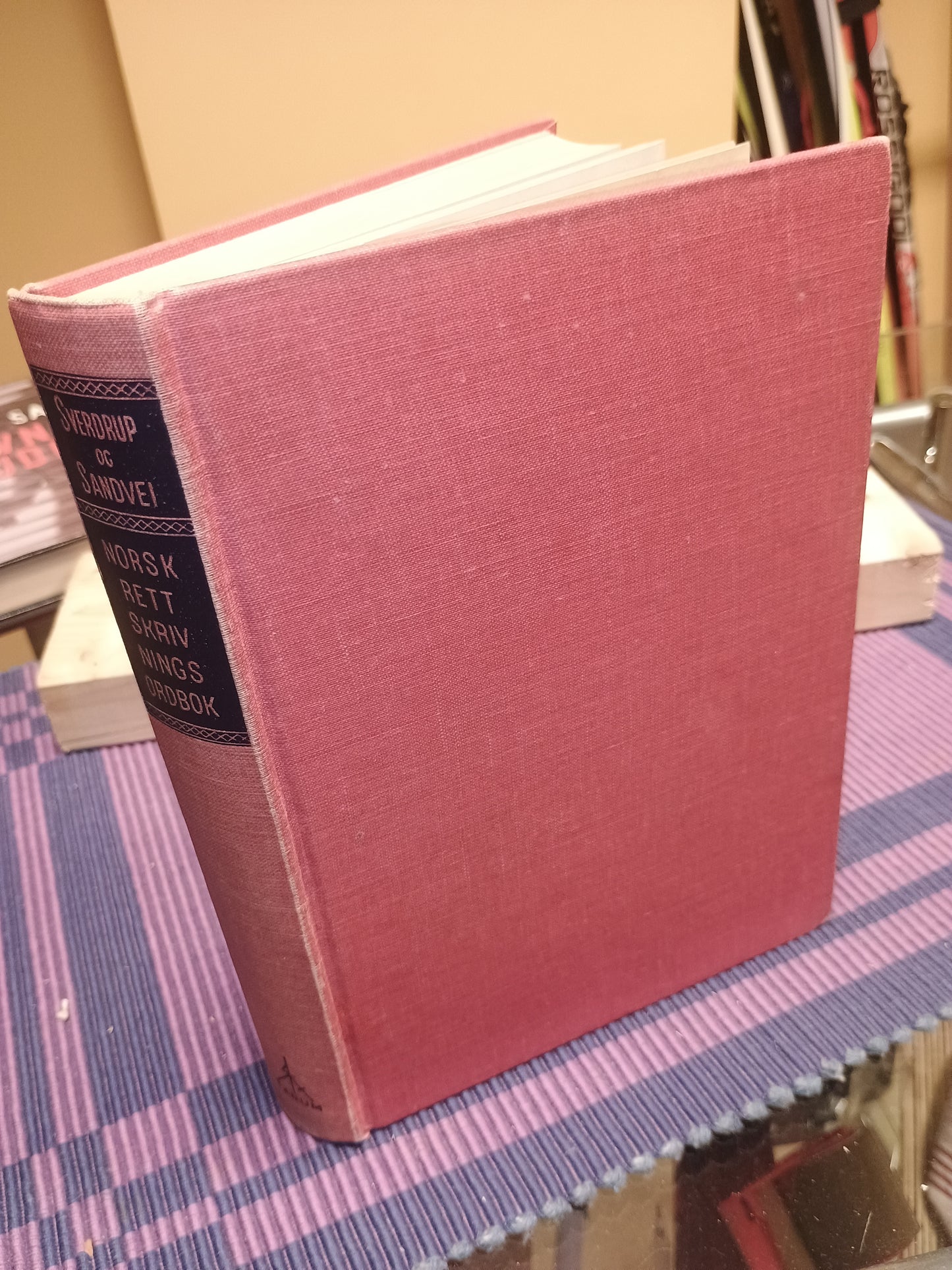 Norsk rettskrivningsordbok, Jacob Sverdrup og Marius Sandvei