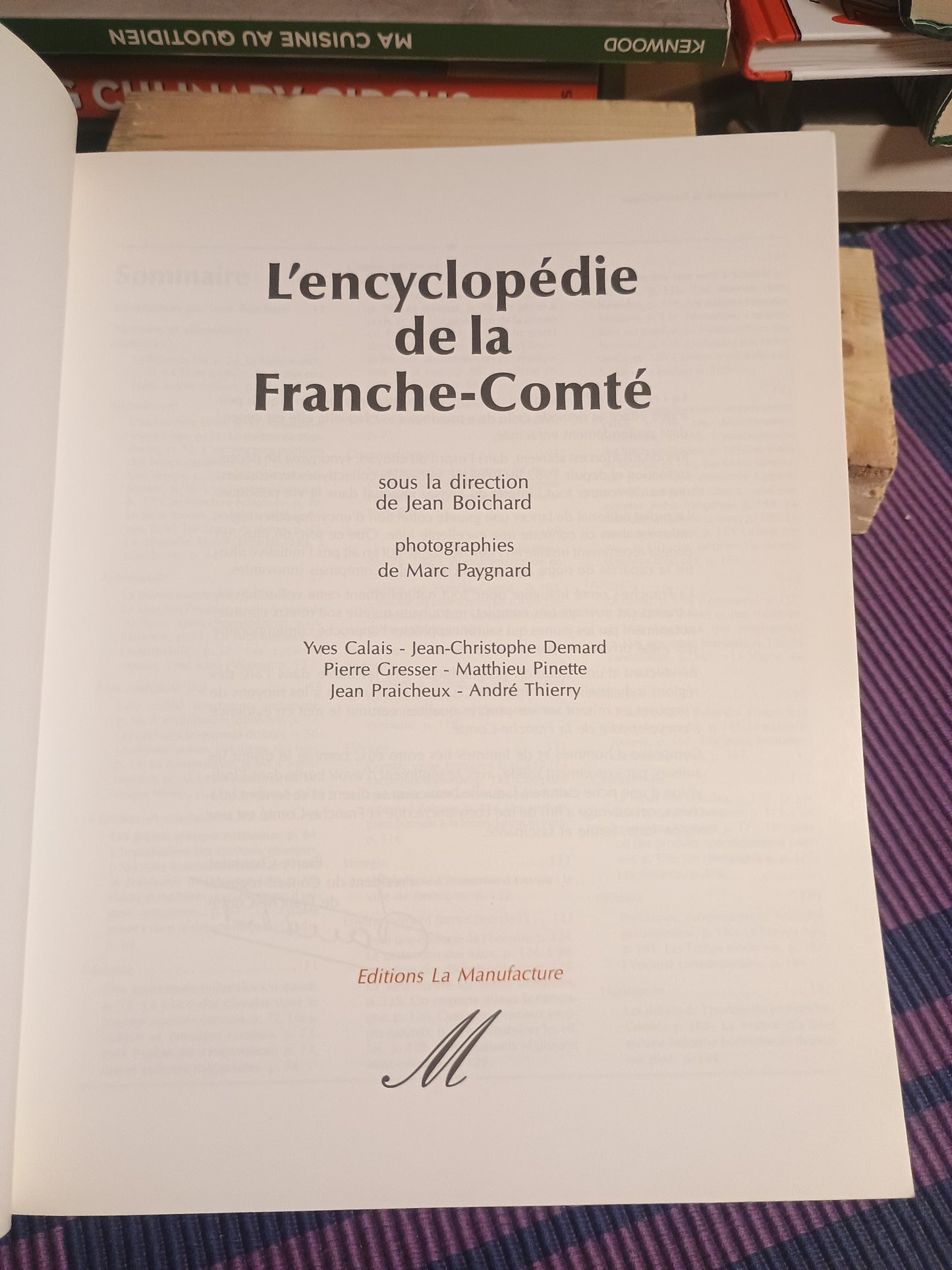 L'encyclopédie de la FRANCHE-COMTÉ, Jean Boichard