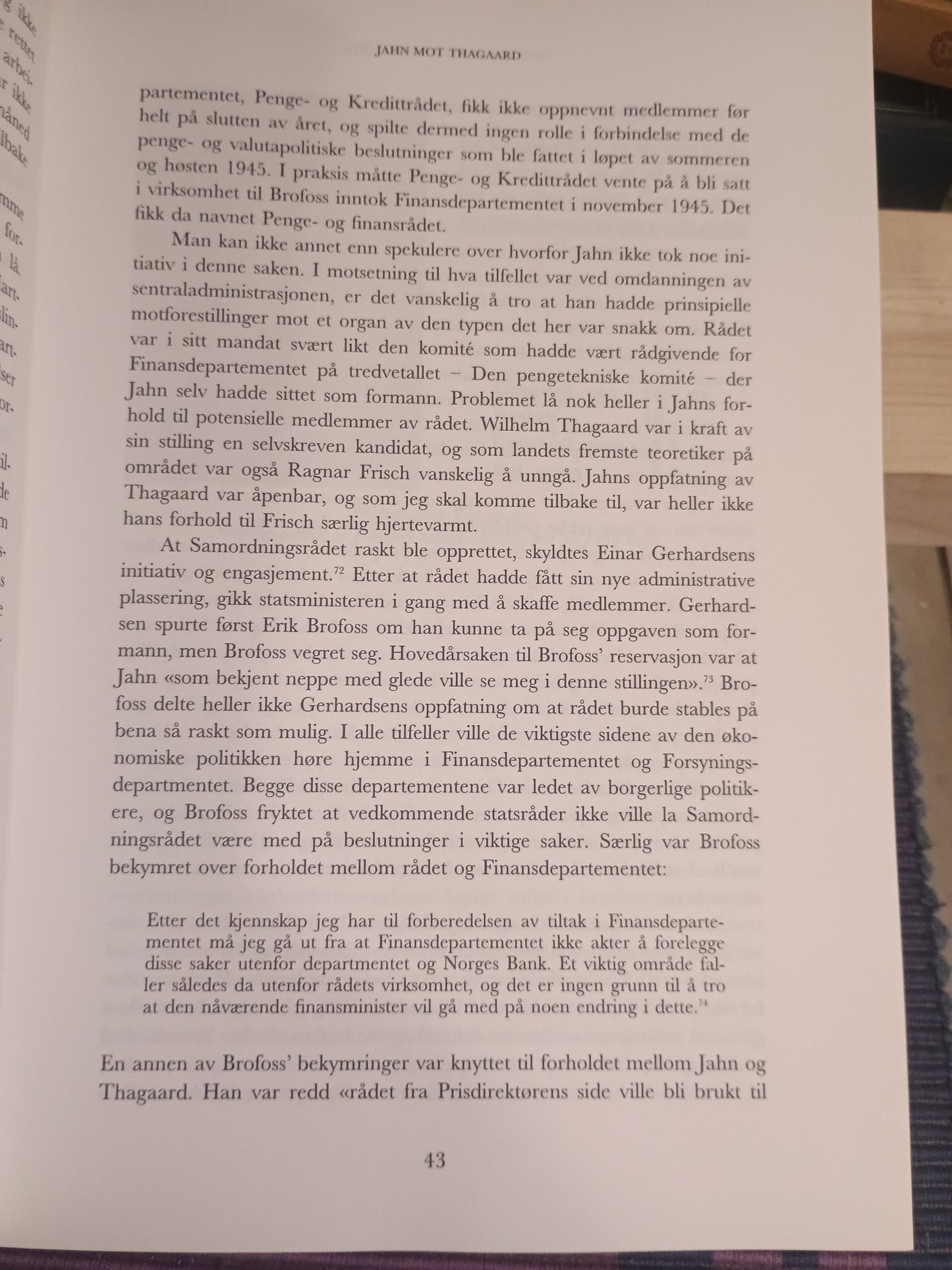 Ambisjon og tradisjon: Finansdepartementet 1945-1965, Einar Lie