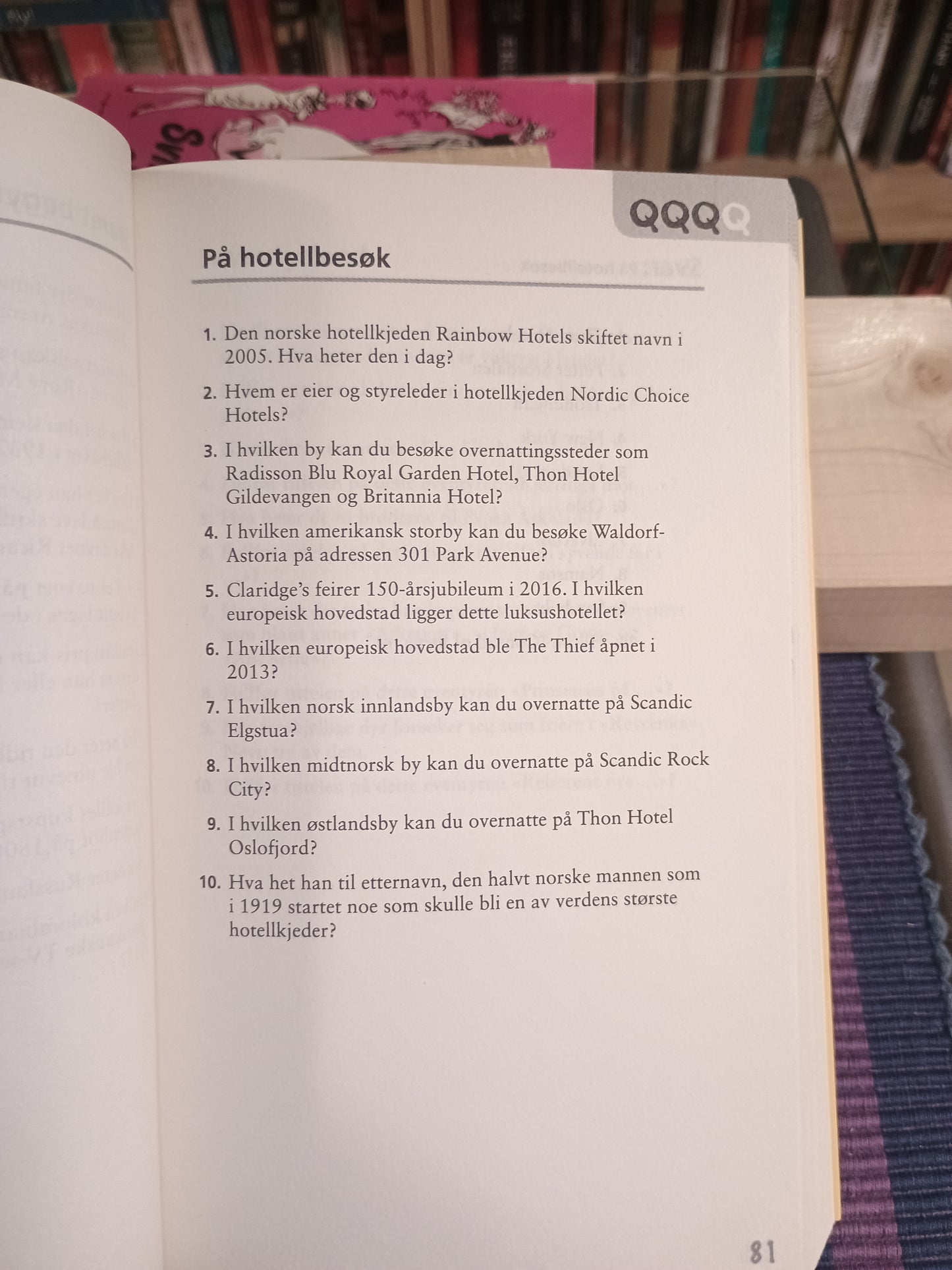 Gyldendals store familiequiz, Lars Hojem Kvam