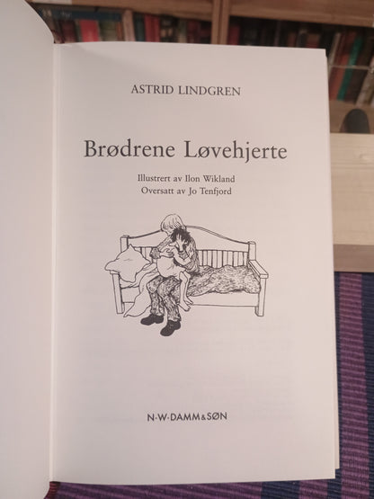 Brødrene Løvehjerte, Astrid Lindgren