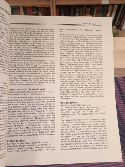 Rolling Stone Encyclopedia, Jon Pareles og Patricia Romanowski