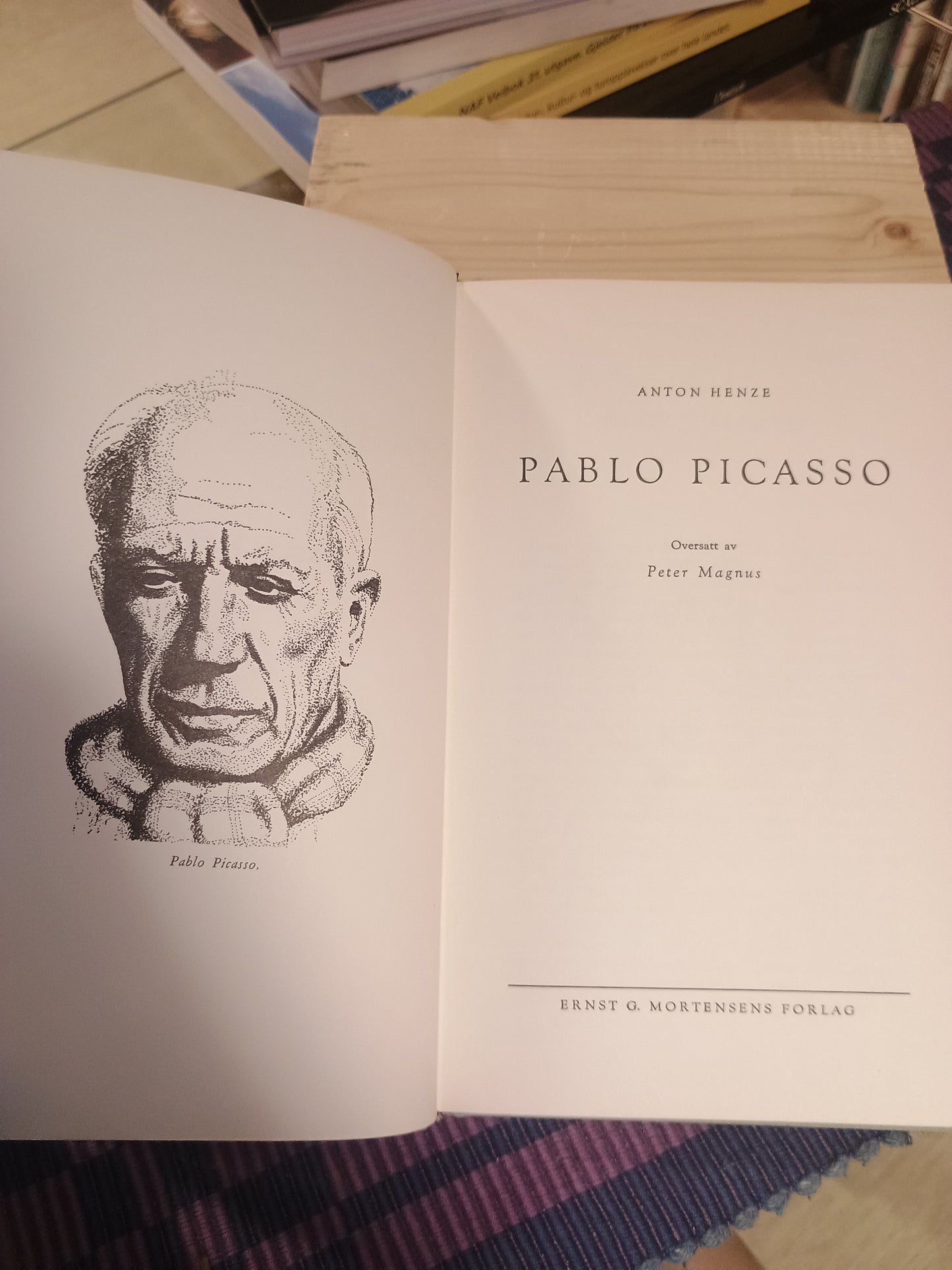 Pablo Picasso, Anton Henze