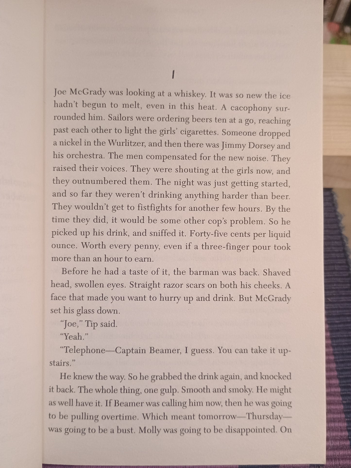 Five decembers, James Kestrel