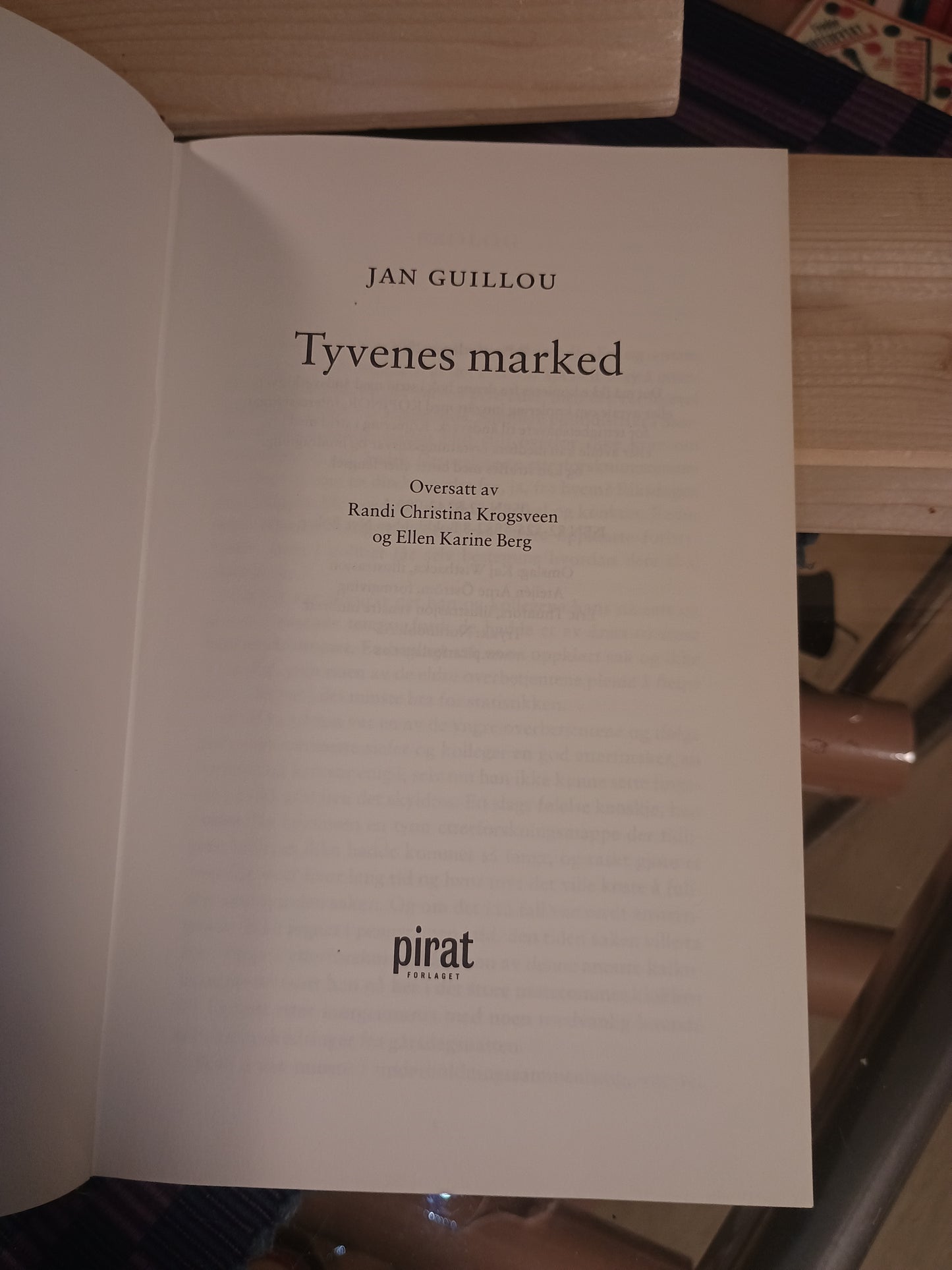 Tyvenes marked, Jan Guillou