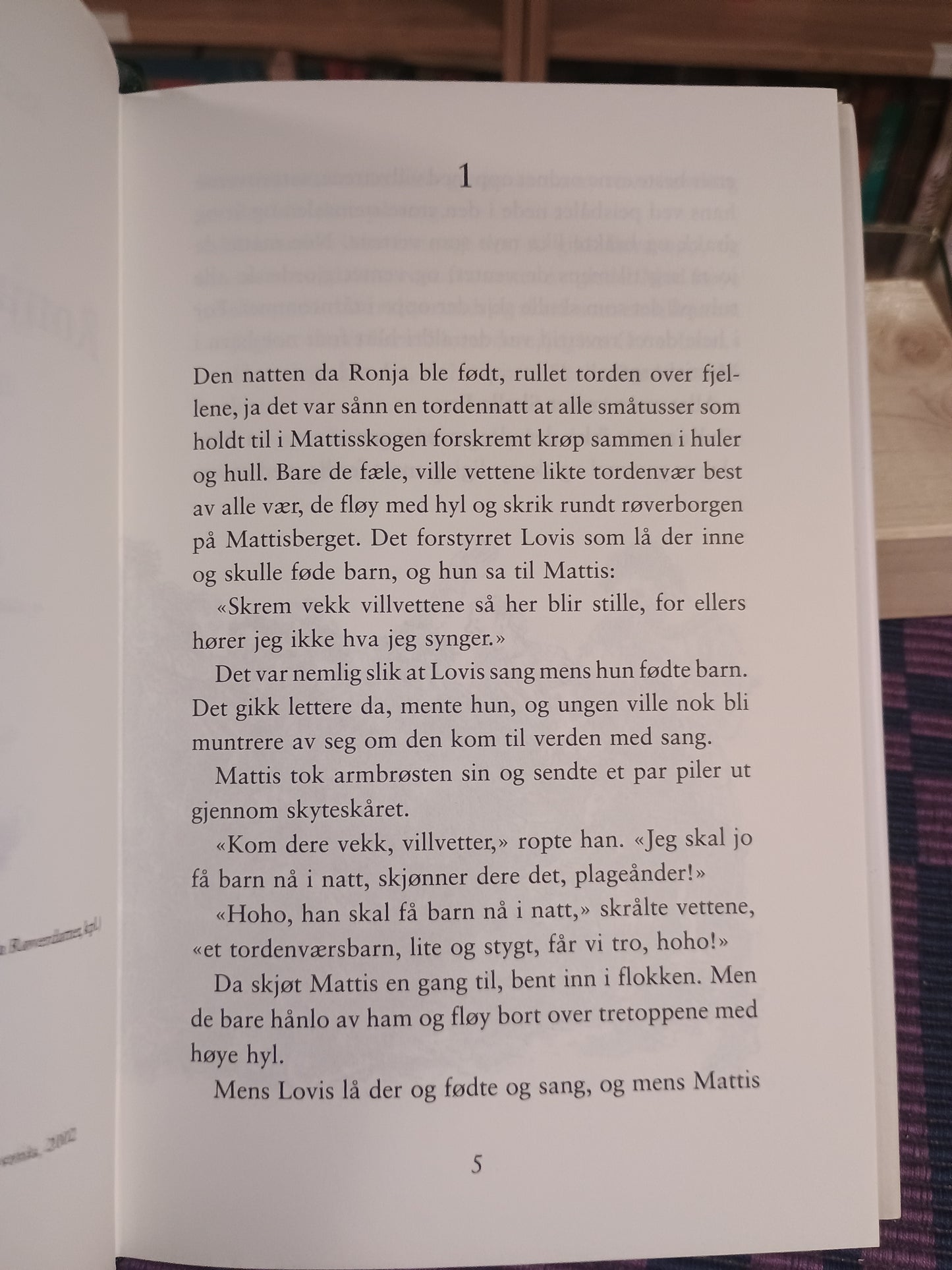 Ronja Røverdatter, Astrid Lindgren