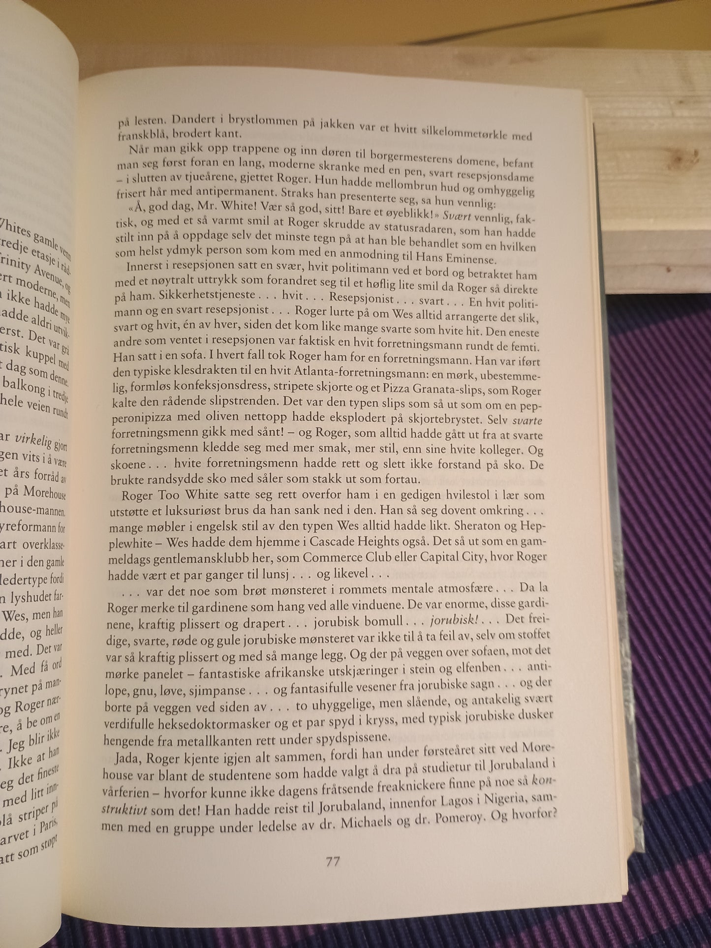 En helstøpt mann, Tom Wolfe