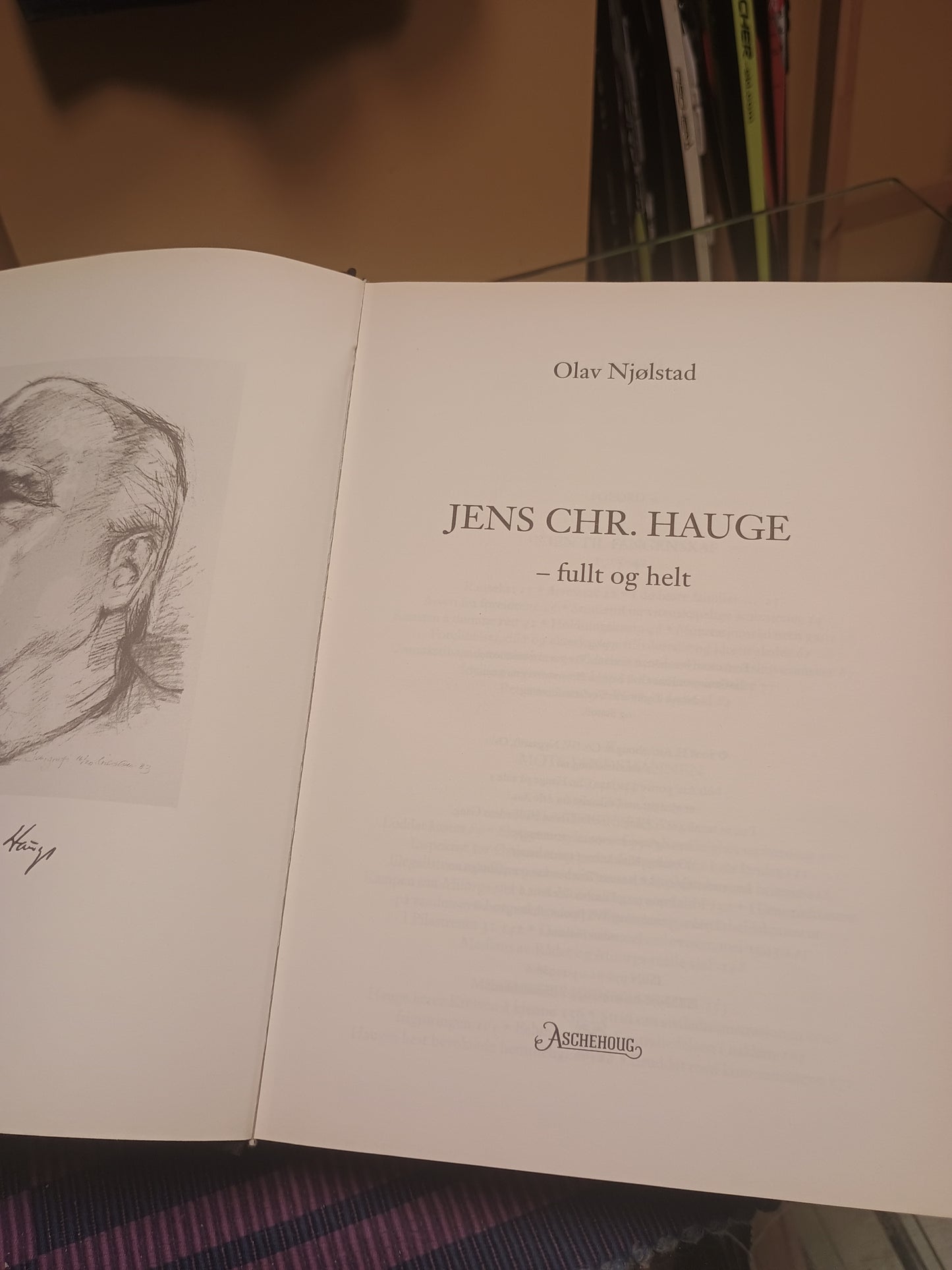 Jens Chr. Hauge - fullt og helt, Olav Njølstad