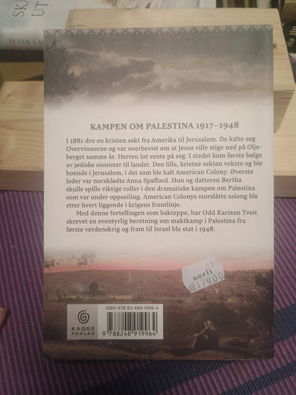 Salongen i Jerusalem: Tro, krig og spionasje, Odd Karsten Tveit