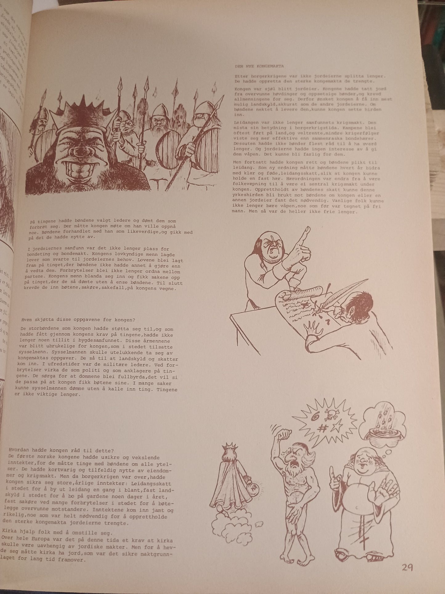 Fremad og aldri glemme: Ei bok om norsk historie, Bakkmoen, Handgaard, Heggenhougen, Isachsen og Tveit