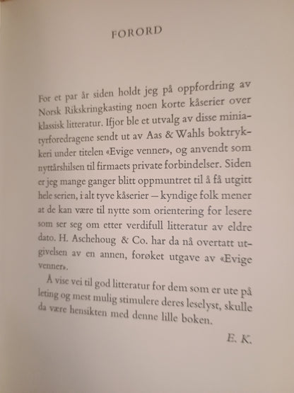 Evige venner: klassisk litteratur i et nøtteskall, Eugenia Kielland