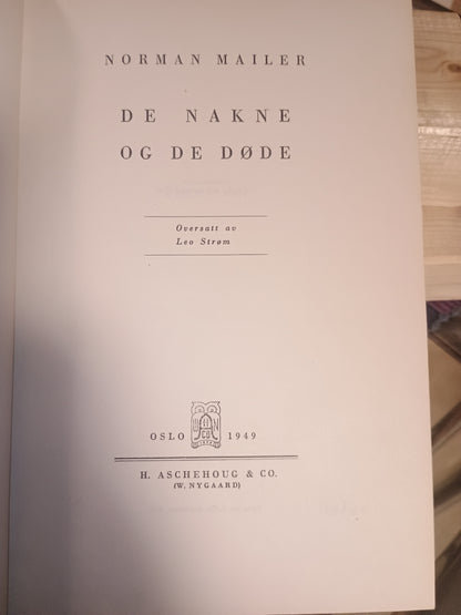 De nakne og de døde, Norman Mailer