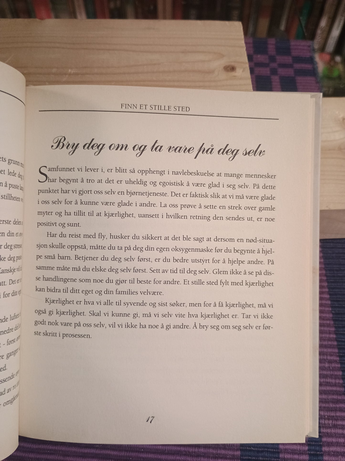 Finn et stille sted, Nancy O'Hara