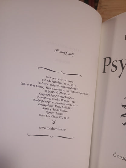 Psykiatern, Freida McFadden