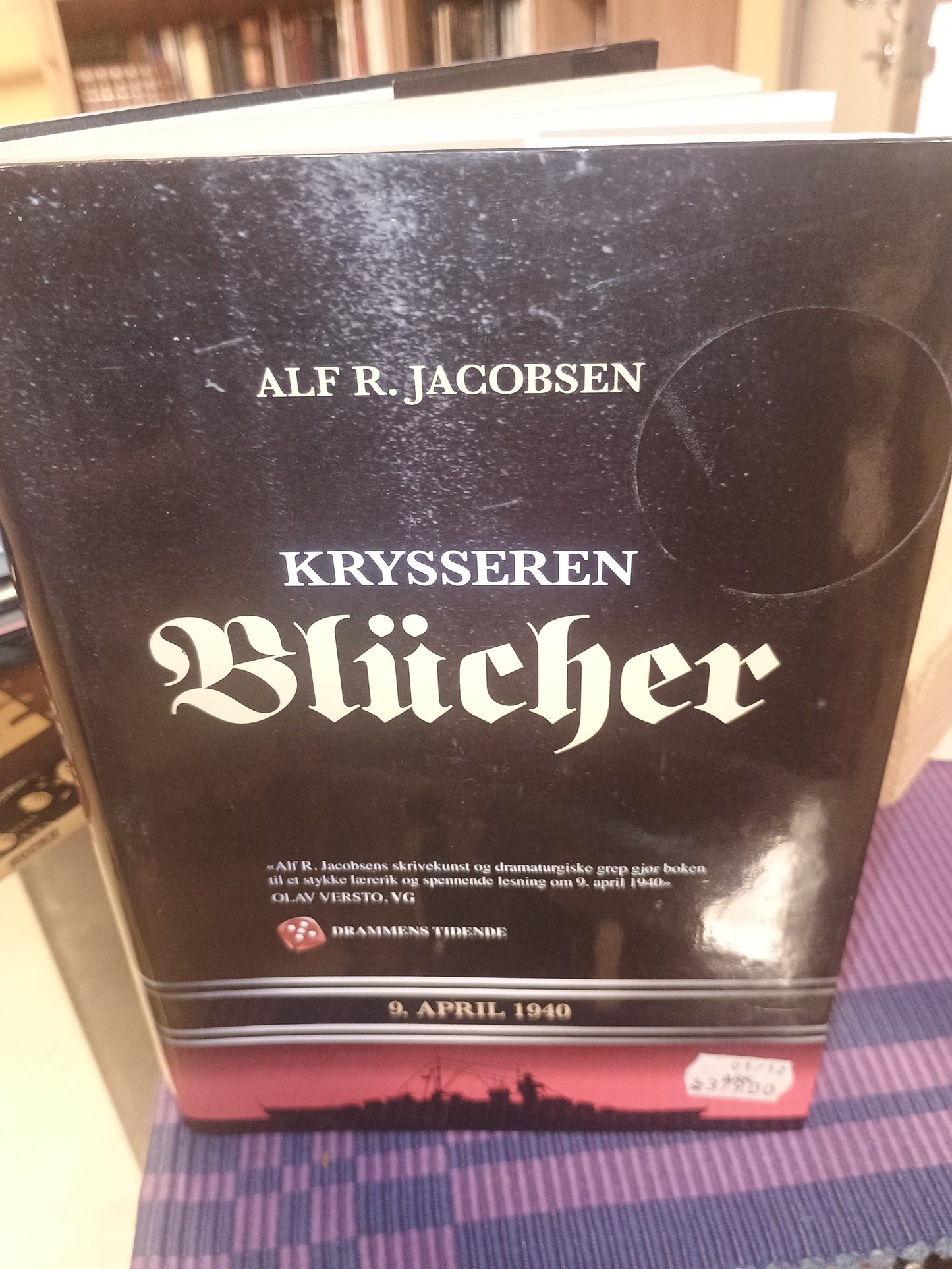Krysseren Blücher, Alf R. Jacobsen bsen