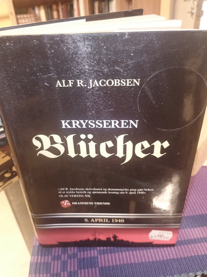 Krysseren Blücher, Alf R. Jacobsen bsen