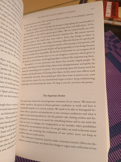 The laws of human nature, Robert Greene