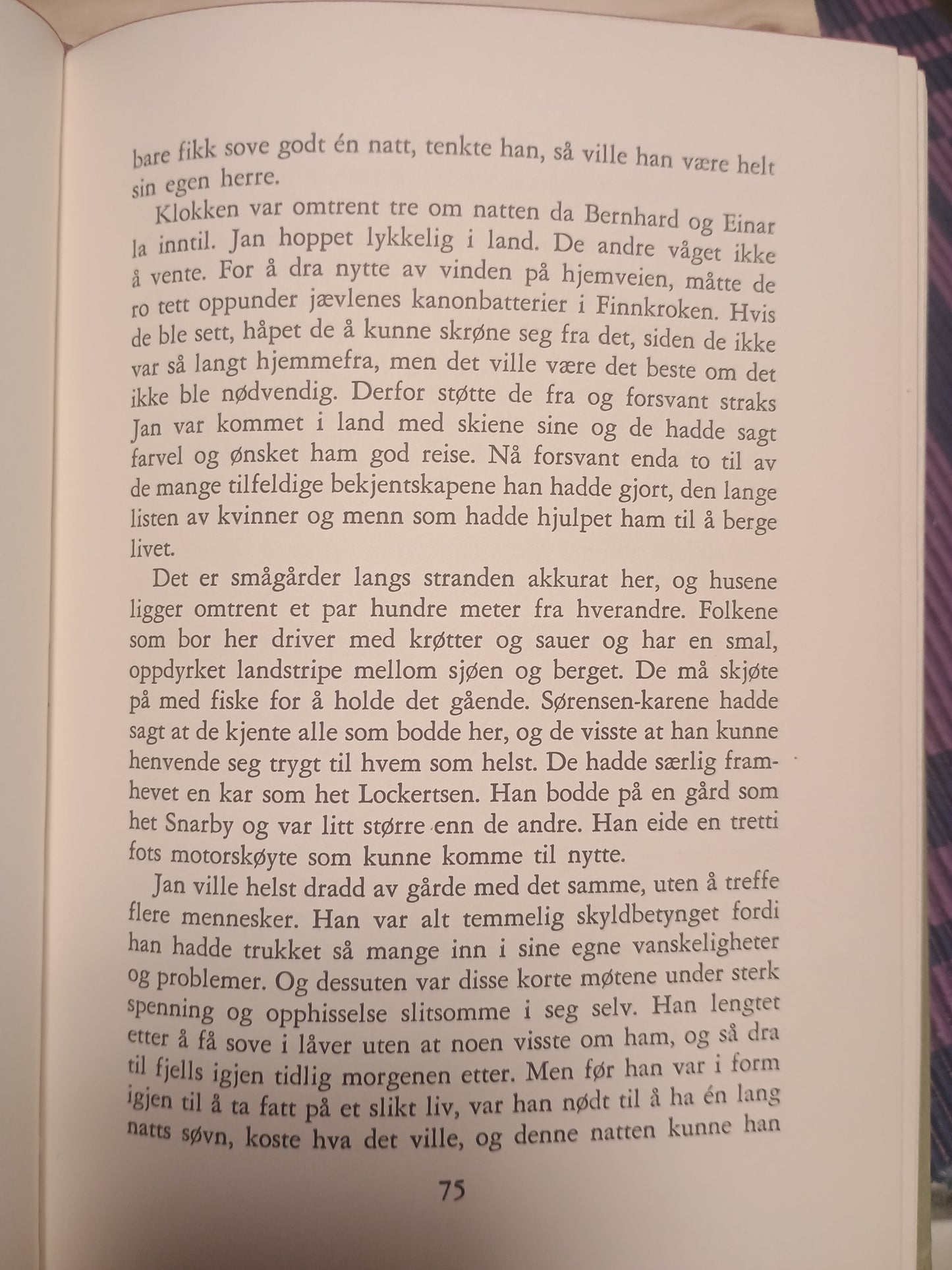 Ni liv: Historien om Jan Baalsrud, David Howarth