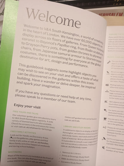 V & A South Kensington: Guidebook