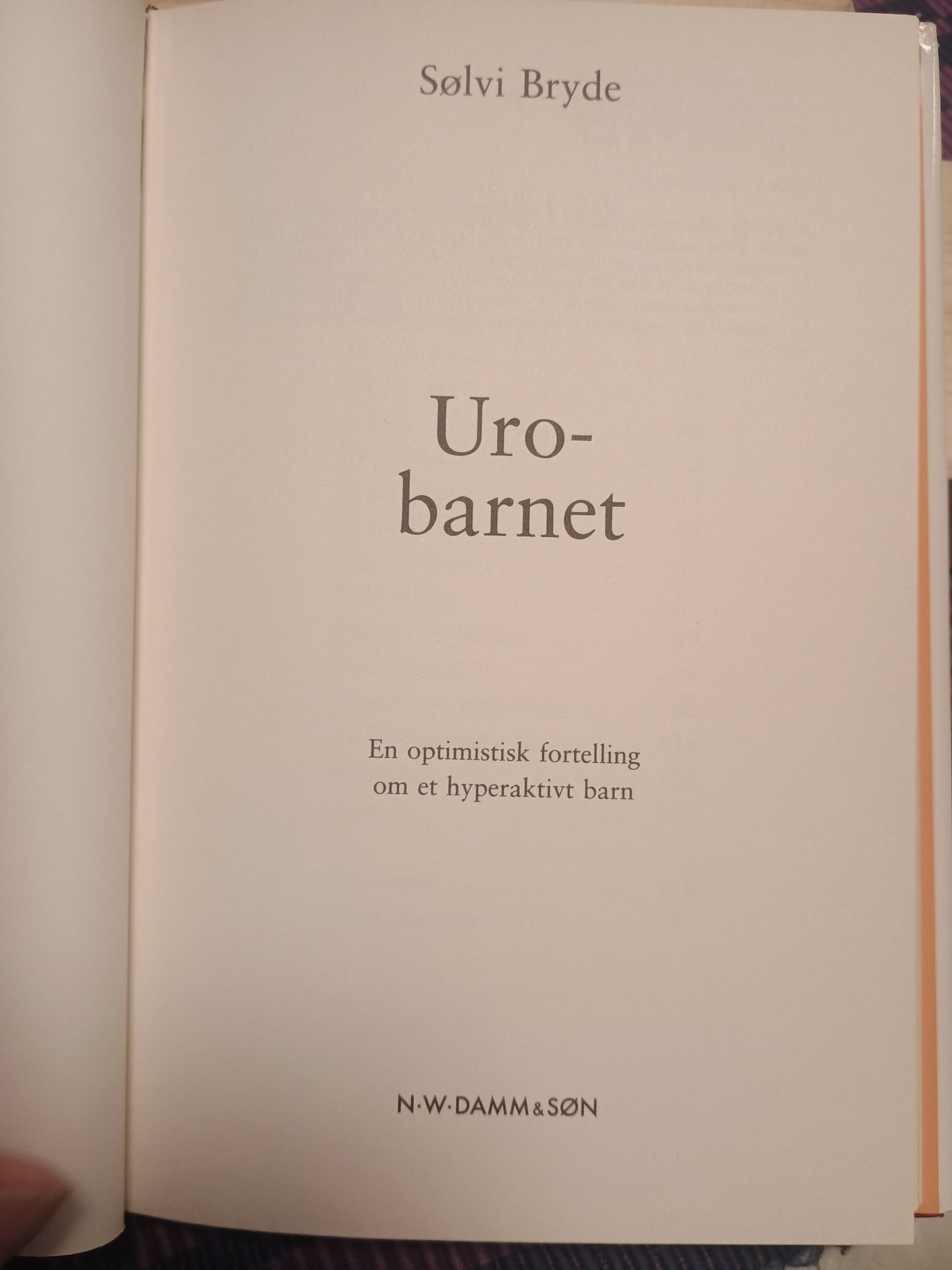 Urobarnet, Sølvi Bryde
