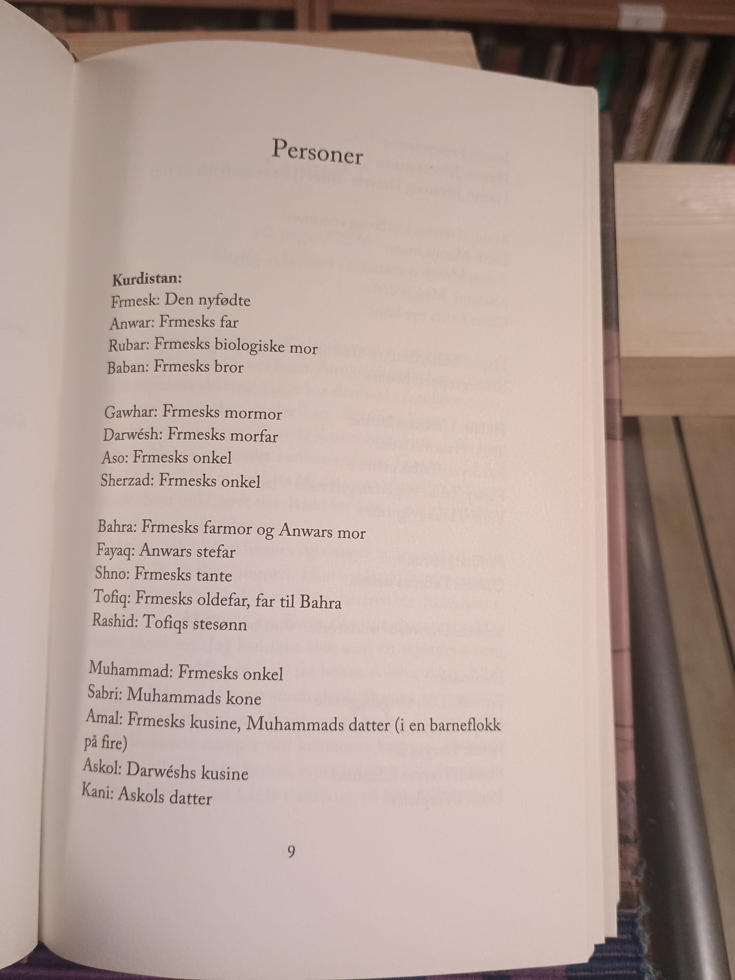 Dødevaskeren, Sara Omar