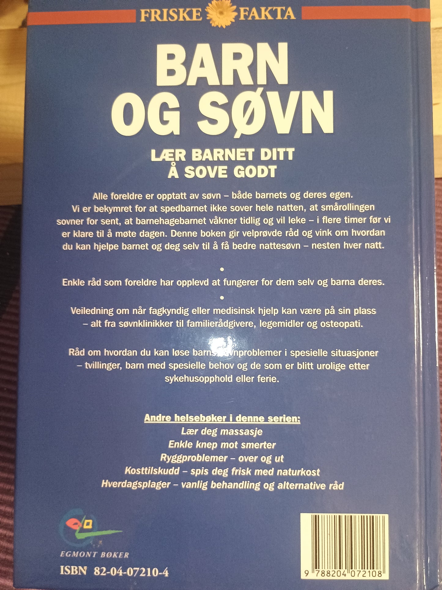 Barn og søvn, Heather Welford