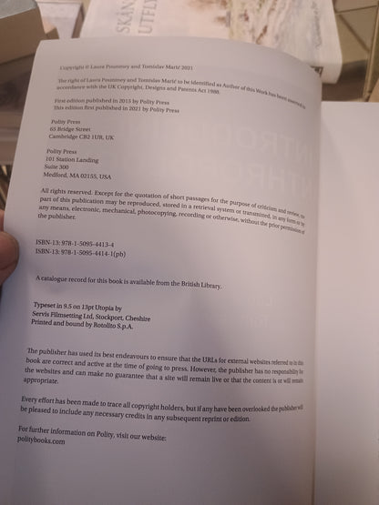 Introducing Anthropology, Laura Pountney og Tomislav Marić