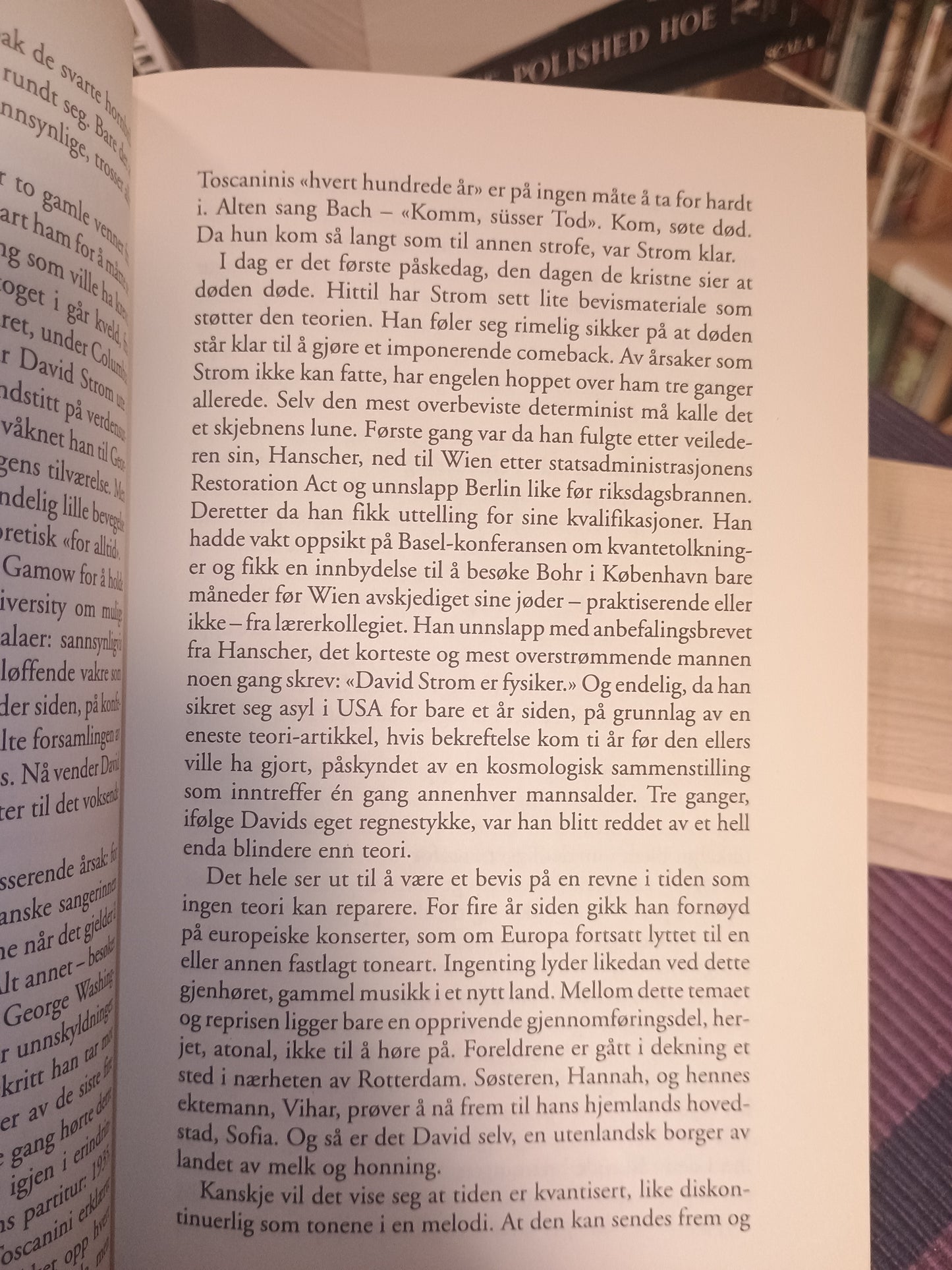 Sang i tid og rom, Richard Powers