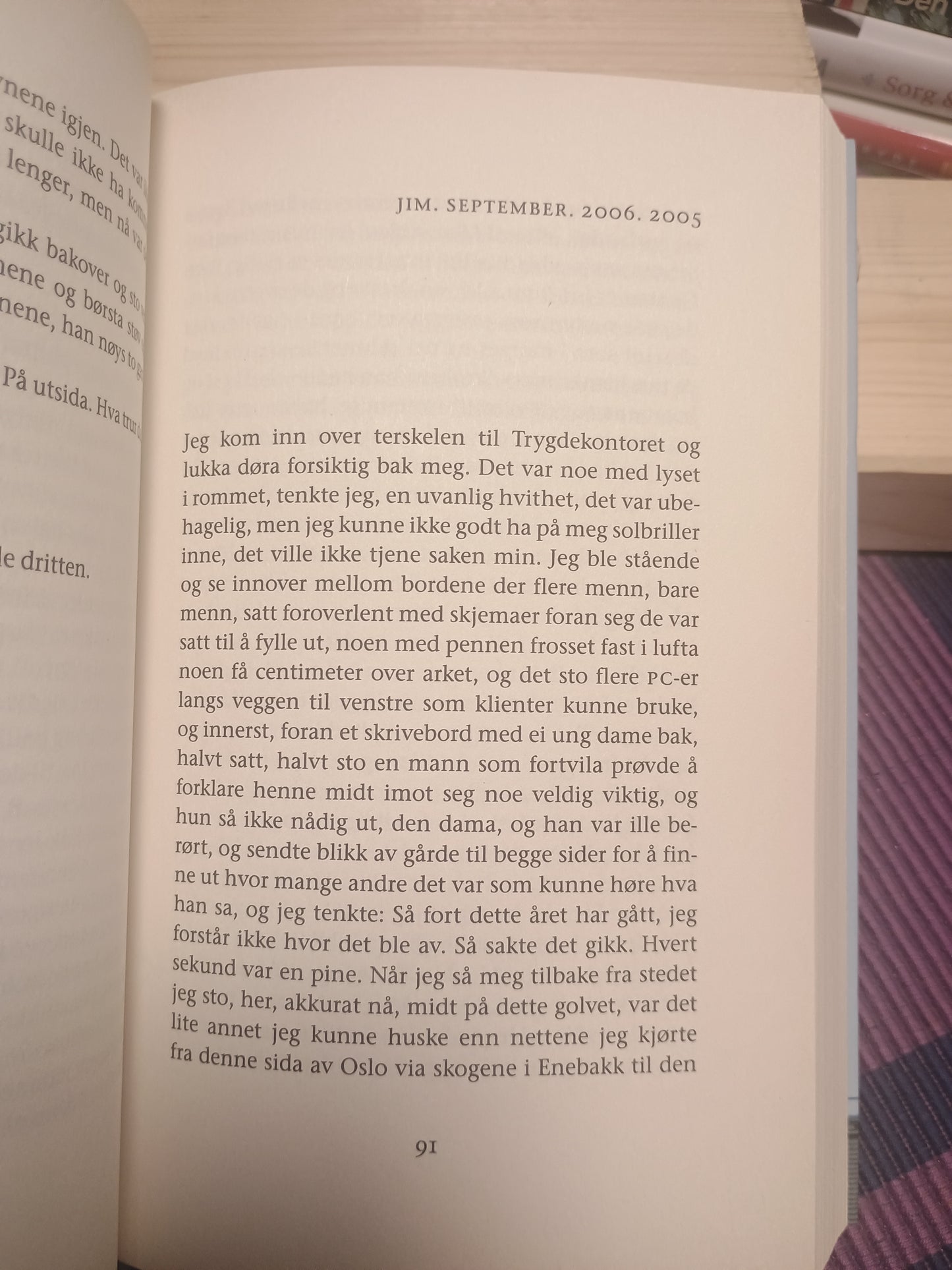 Jeg nekter, Per Petterson