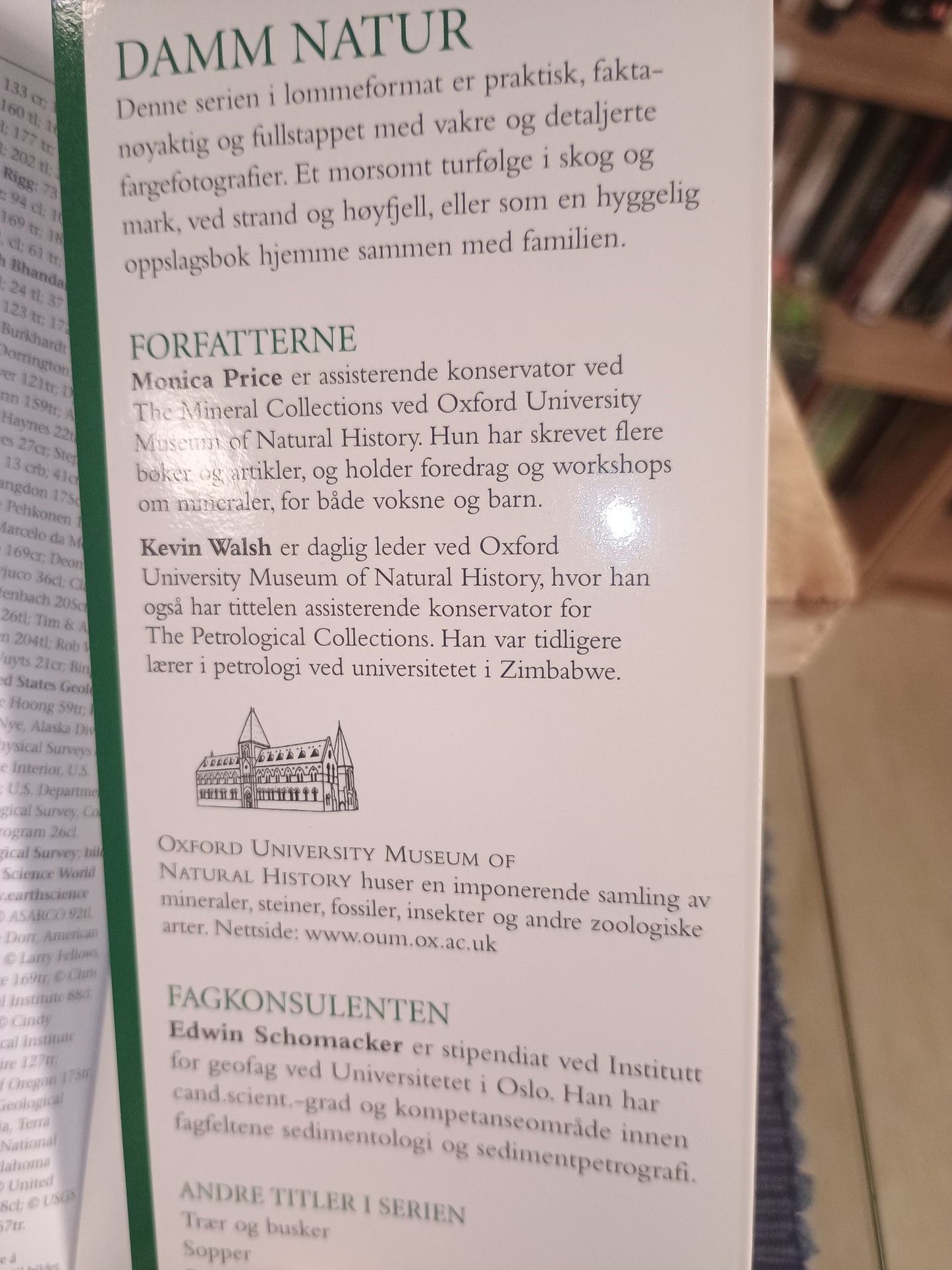 Steiner og mineraler, Monica Price og Kevin Walsh