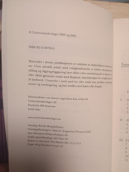 For ærens skyld, Unni Wikan