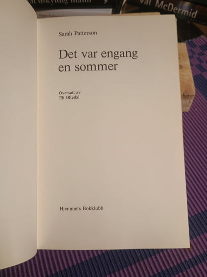 Det var en gang en sommer. Sarah Patterson