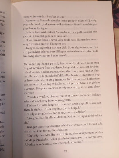 Alexander: Ammons spådom, Valerio Massimo Manfredi (svensk utgave)