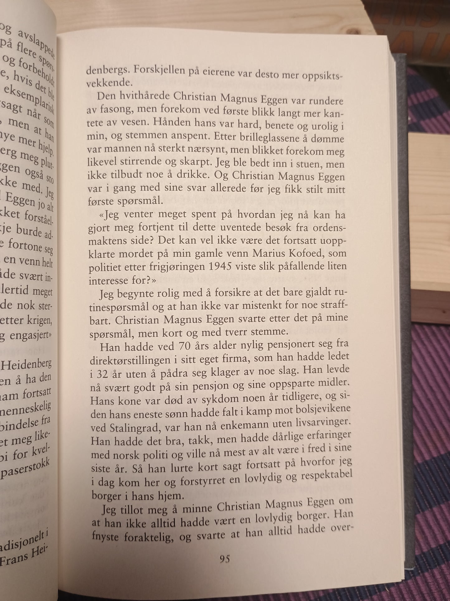 Katalysator mordet, Hans Olav Lahlum