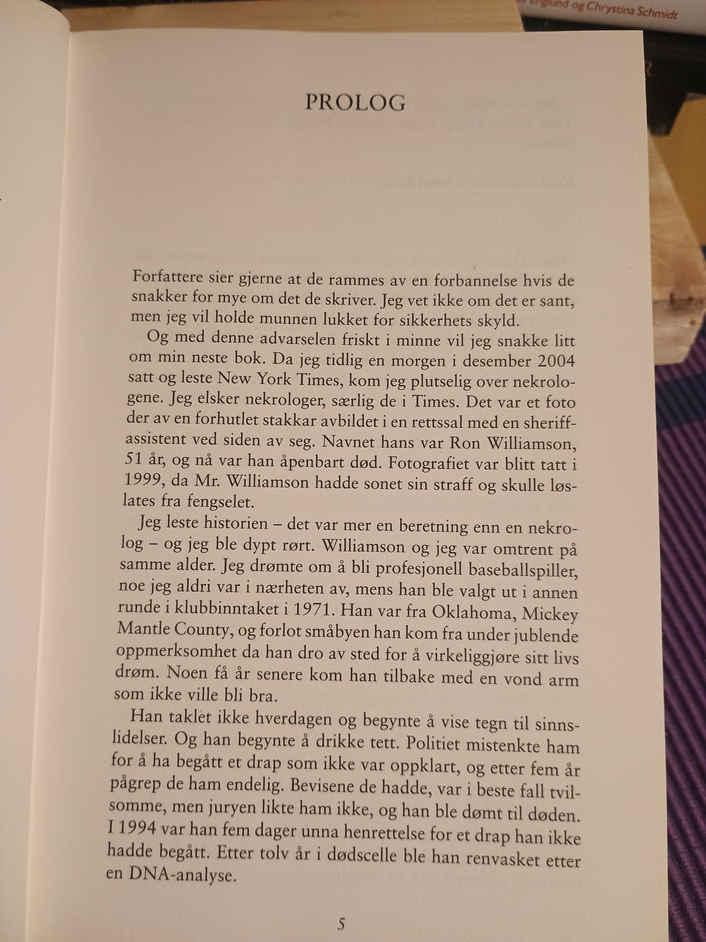 En uskyldig mann, John Grisham