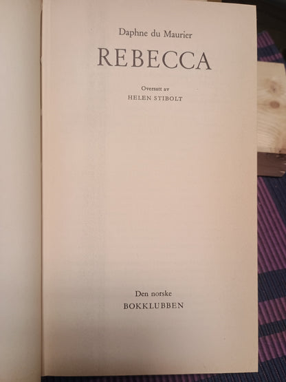 Rebecca. Daphne du Maurier